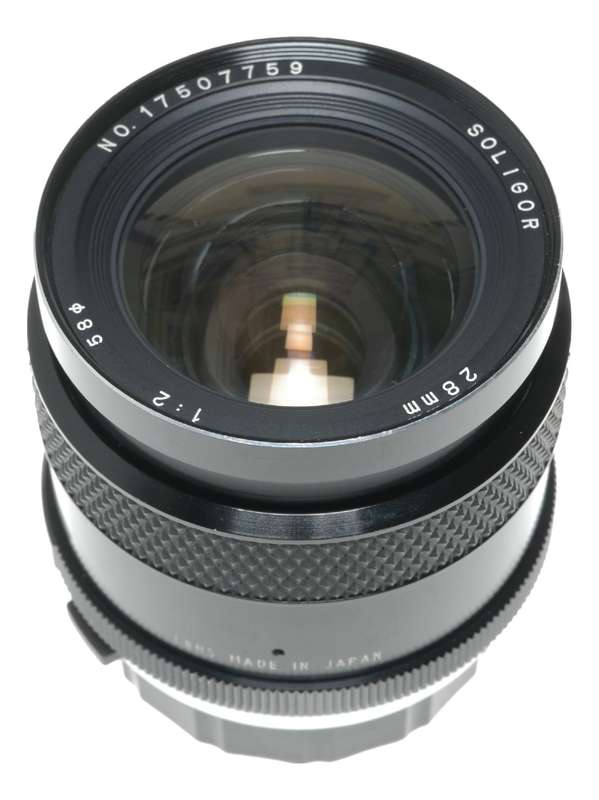 Soligor 28mm f/2 Prime Lens Made in Japan