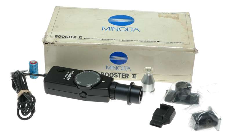 Minolta Booster II Camera Light Meter Accessory
