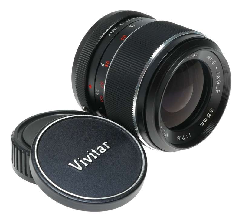 Vivitar 35mm f/2.8 Wide Angle Manual Focus Prime Lens