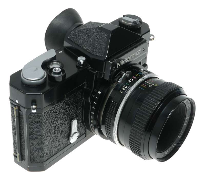 Nikkormat FT SLR Camera with Nikon NIKKOR 50mm f/2 Lens