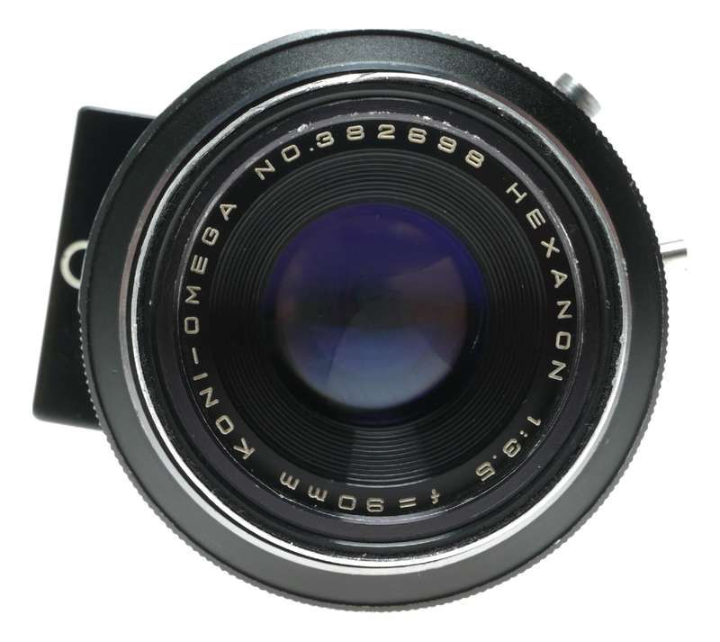 Konica Omega Hexanon 90mm f/3.5 Rangefinder Camera Lens