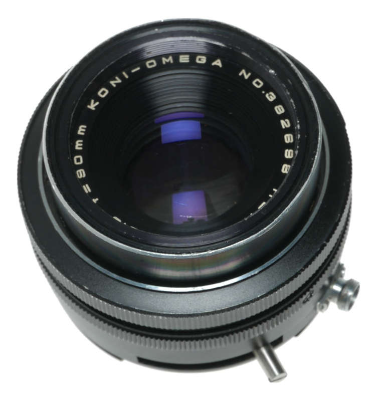 Konica Omega Hexanon 90mm f/3.5 Rangefinder Camera Lens