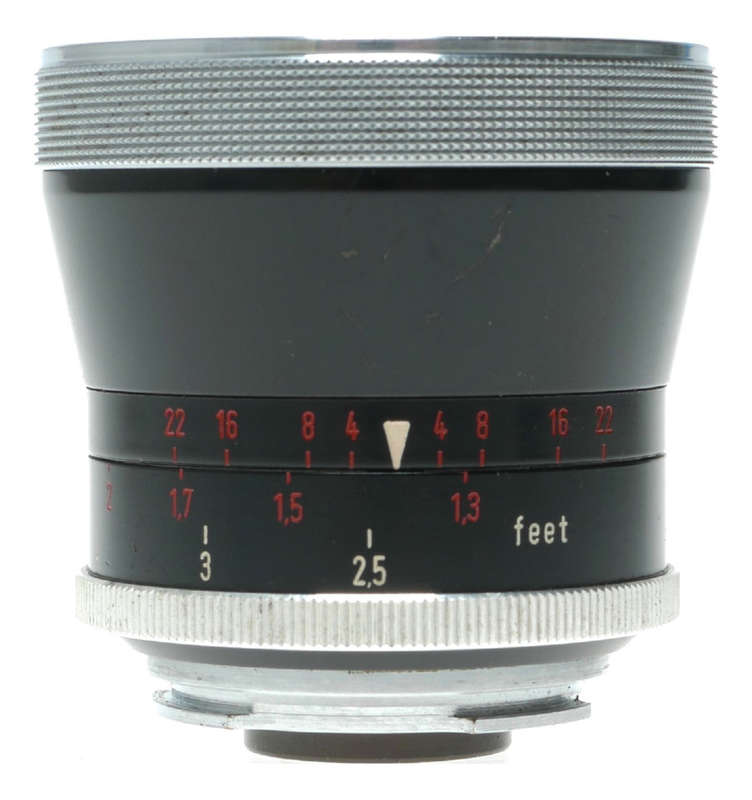 Carl Zeiss Pro-Tessar 35mm f/3.2 Camera Lens Germany