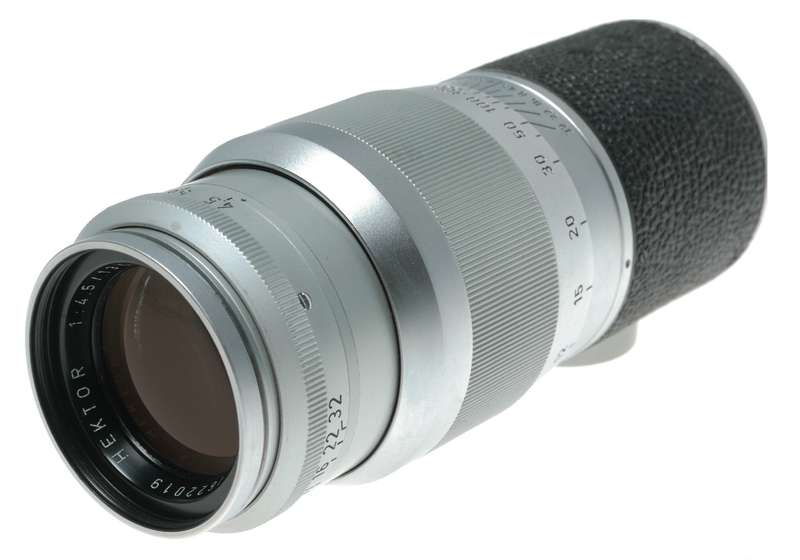 Leica Hektor 135mm f/4.5 Lens from Leitz Wetzlar Germany