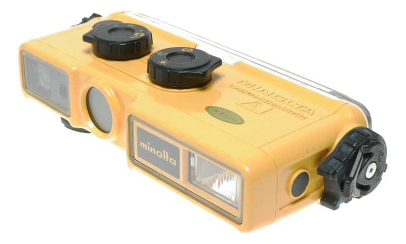 Minolta Weathermatic A Underwater Film Camera from Japan