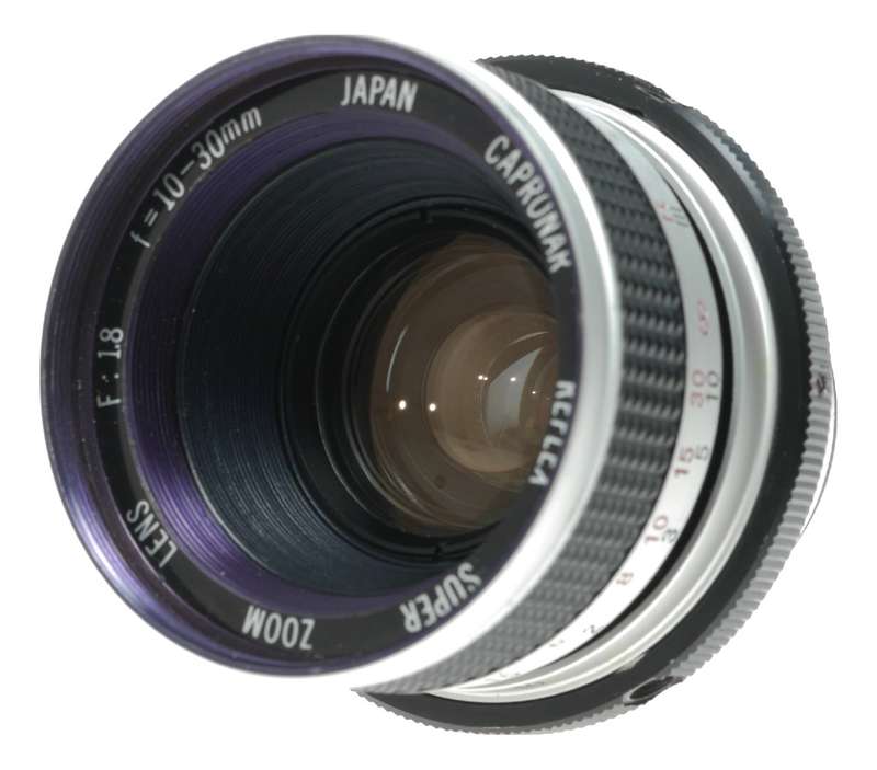 Capronar Reflex Super Zoom Lens f/1.8 10 - 30mm Japanese