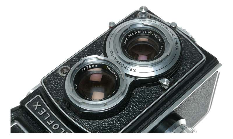 Kalloflex TLR Camera with Kowa Optical Works 75mm f/3.5 Lens