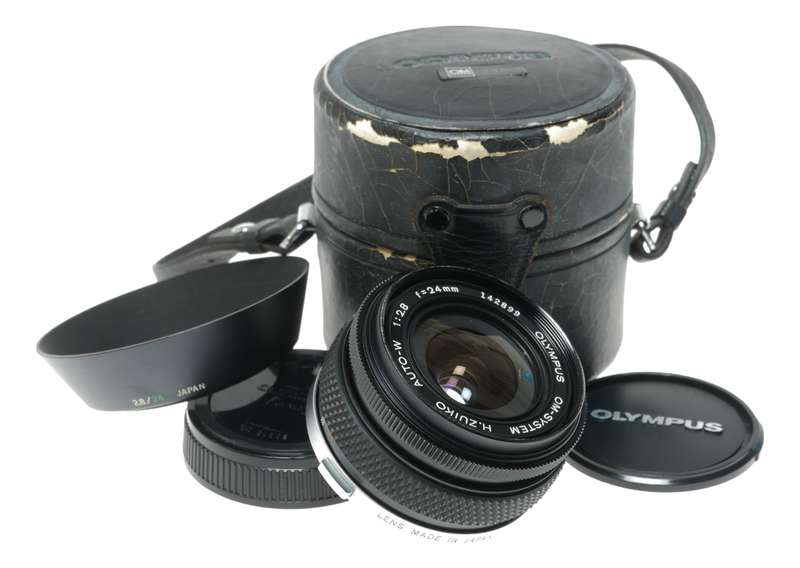 Olympus OM-System Zuiko Auto-W 24mm f/2.8 Lens Made in Japan