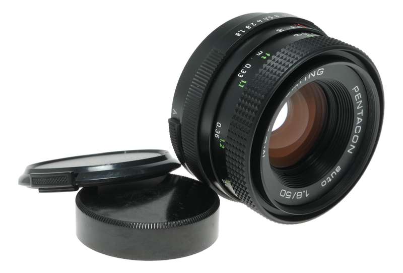 Pentacon Auto 50mm f/1.8 Multi-Coated Prime Lens