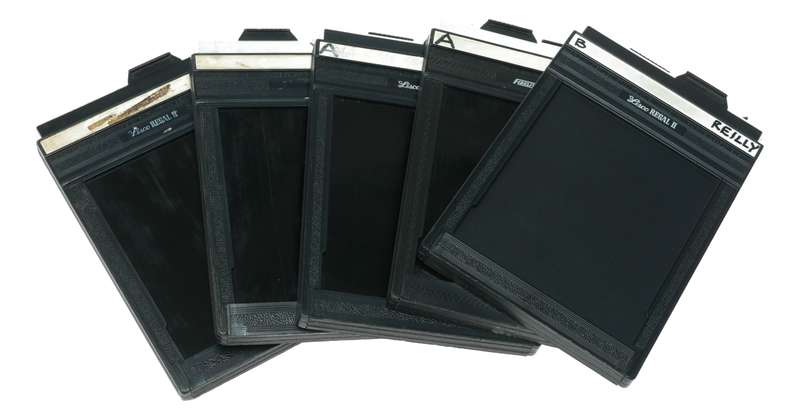 Lisco Regal II 4x5 Film Holder Camera Accessory set of 5