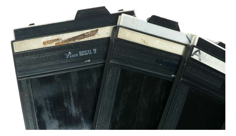 Lisco Regal II 4x5 Film Holder Camera Accessory set of 5