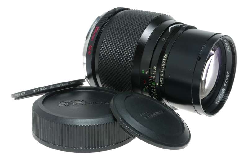 Zenza Bronica Zenzanon MC 200mm f/4.5 Manual Focus Lens