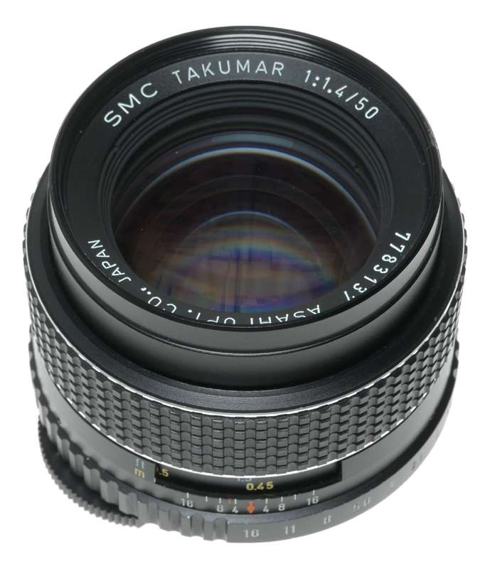 Asahi Pentax SMC Takumar 1:1.4/50mm SLR Camera Lens