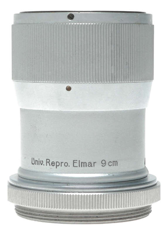 E. Leitz Wetzlar Univ. Repro. Elmar 9cm Camera Lens