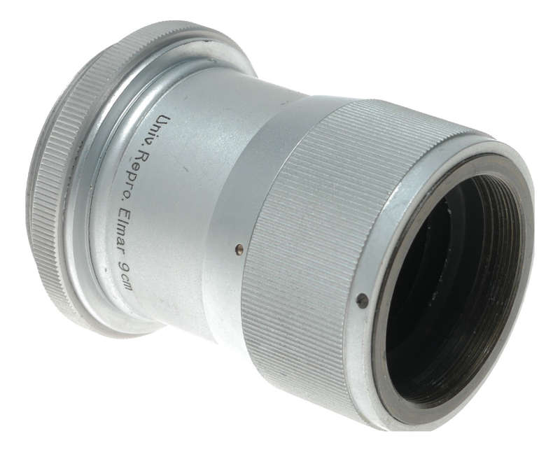 E. Leitz Wetzlar Univ. Repro. Elmar 9cm Camera Lens