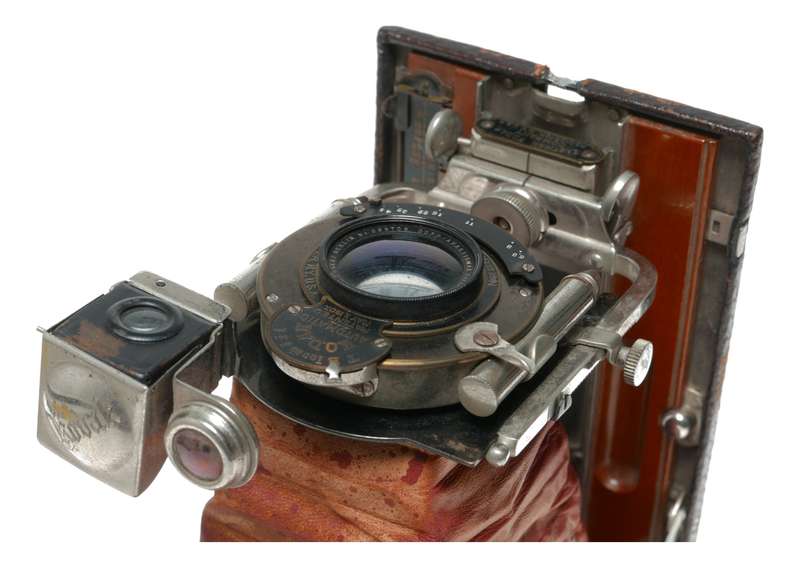 Kodak No. 1A Pocket Automatic Film Camera Patented 1907