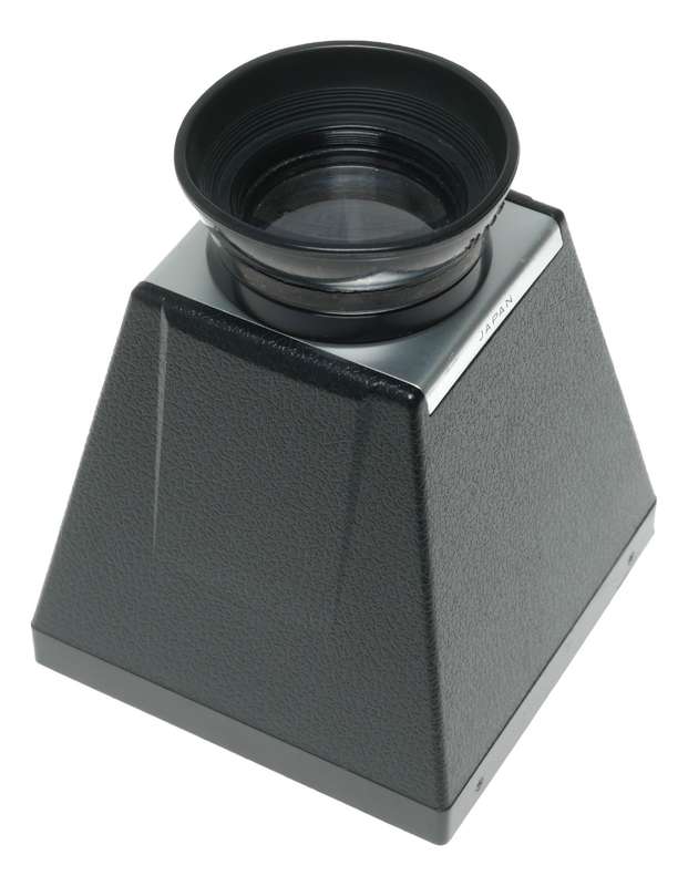 Mamiya Film Camera Chimney viewfinder focussing from Japan