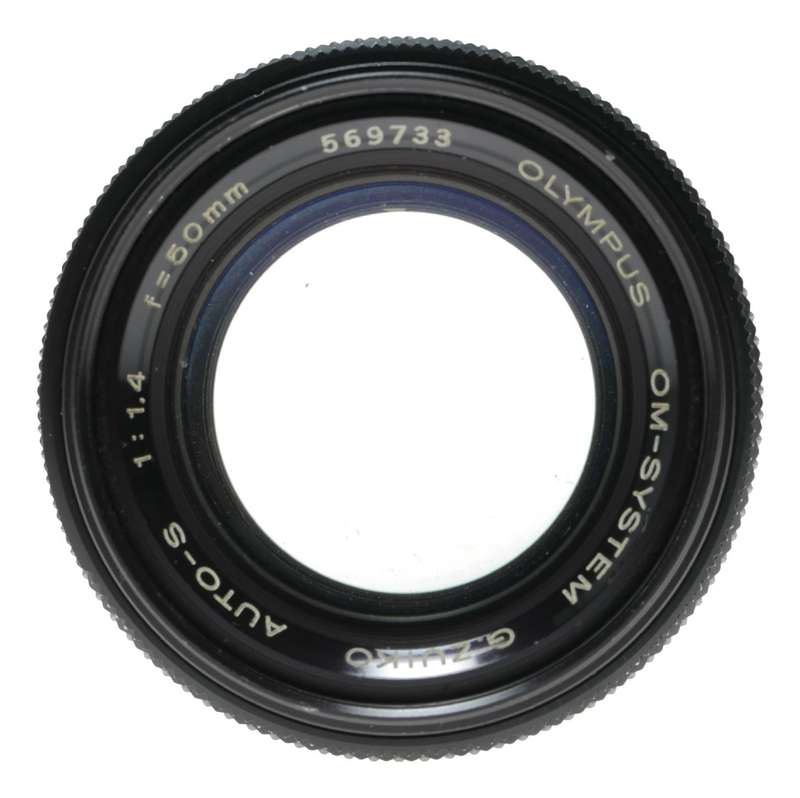 Olympus OM-System G.Zuiko Auto-S 50mm f/1.4 Prime Lens
