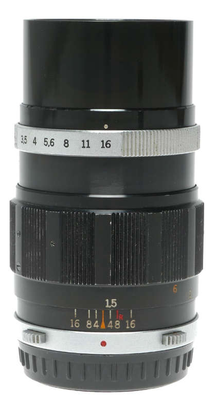 Olympus E. Zuiko Auto-T 100mm f/3.5 Prime Lens Made in Japan