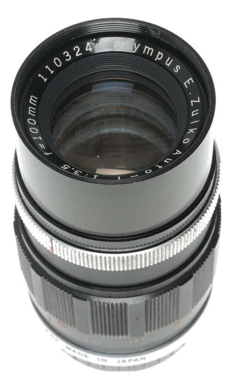 Olympus E. Zuiko Auto-T 100mm f/3.5 Prime Lens Made in Japan