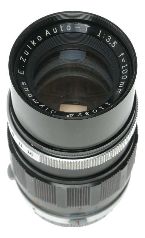 Olympus E. Zuiko Auto-T 100mm f/3.5 Prime Lens Made in Japan