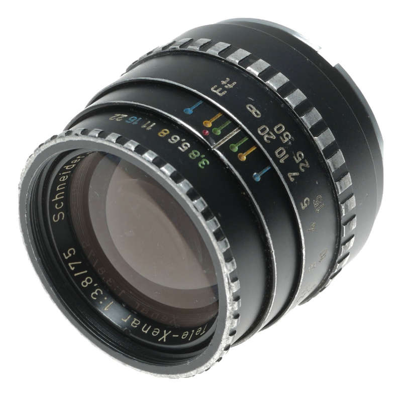 Schneider Tele-Xenar 75mm f/3.8 Robot German Lens
