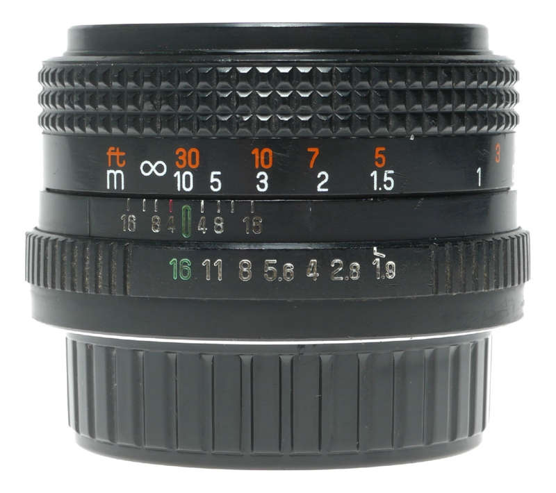 Chinon 50mm f/1.9 Prime Lens Made in Japan
