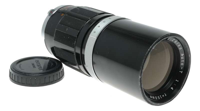 Olympus Zuiko Auto-T 150mm f/4 Prime Lens Made in Japan