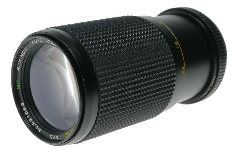 Rokinon 80 - 200mm f/4.5 Auto Zoom Macro Lens Skylight