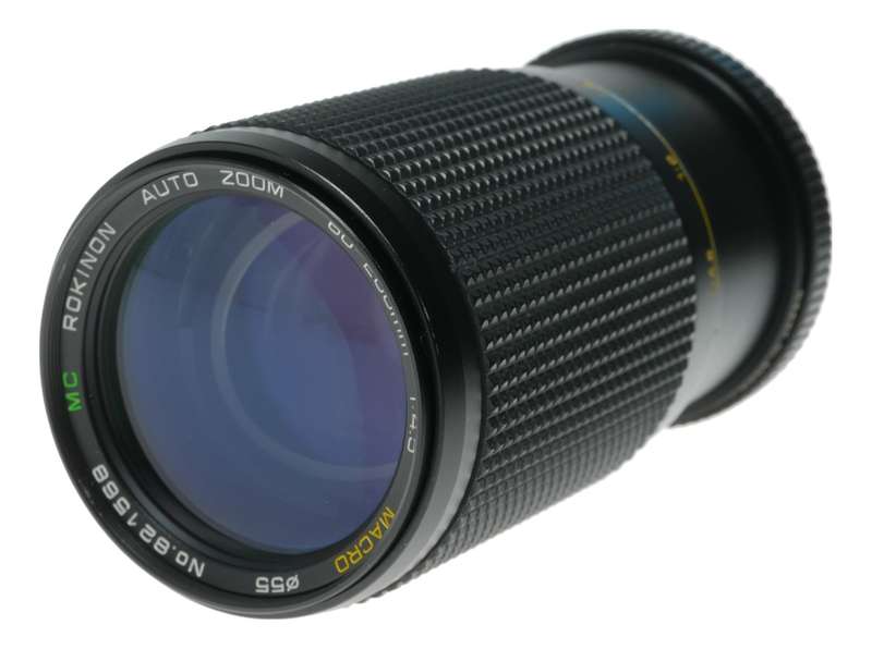 Rokinon 80 - 200mm f/4.5 Auto Zoom Macro Lens Skylight