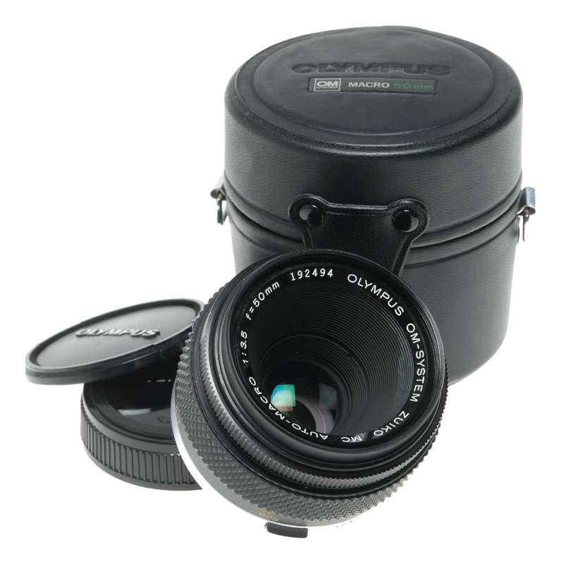 Olympus Zuiko MC Auto - Macro 50mm f/3.5 Lens OM - System