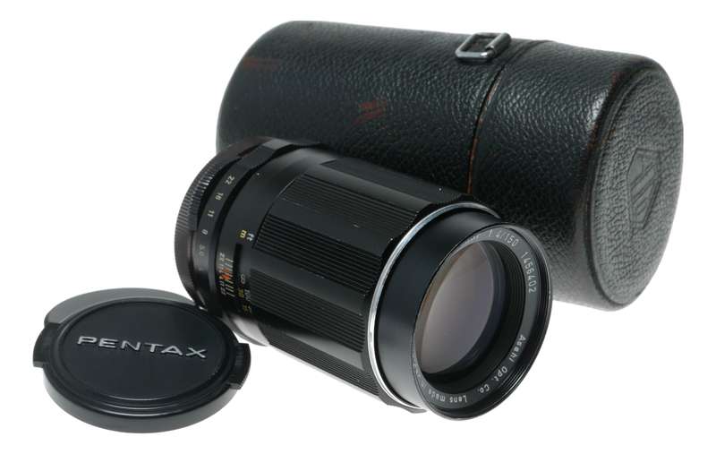 Pentax Super-Takumar 150mm f/4 SLR Camera Lens