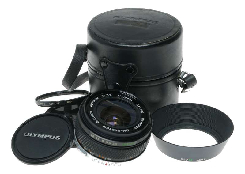 Olympus G.Zuiko Auto - W 28mm f/3.5 OM - System Lens Made