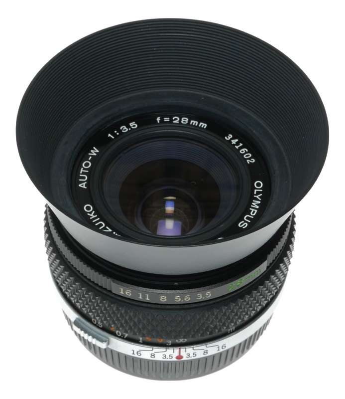 Olympus G.Zuiko Auto - W 28mm f/3.5 OM - System Lens Made