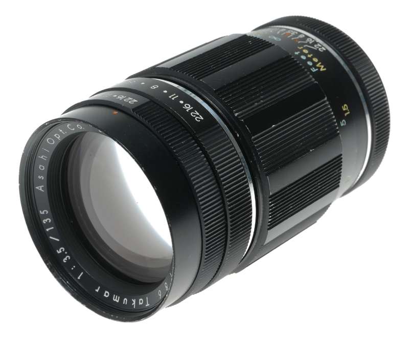 Asahi Opt. Co. Takumar 135mm f/3.5 Prime Lens Made in Japan