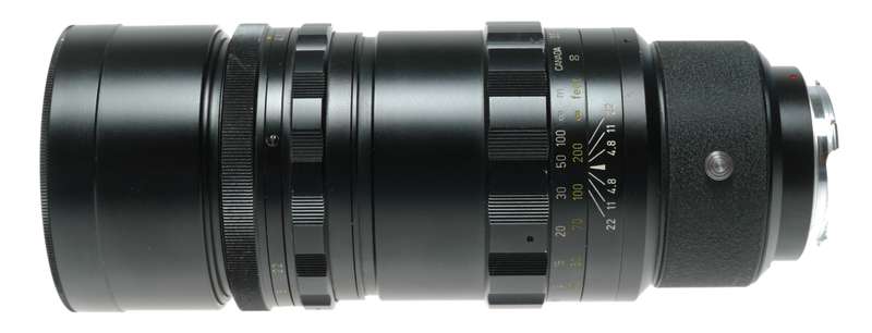 Leitz Telyt 280mm f/4.8 Leica Telephoto Lens Made in Canada