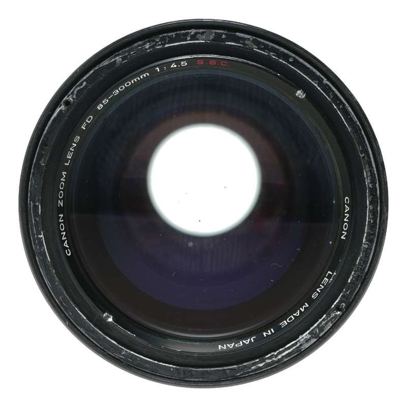 Canon FD 85-300mm f/4.5 Zoom Lens for Japanese SLR Camera
