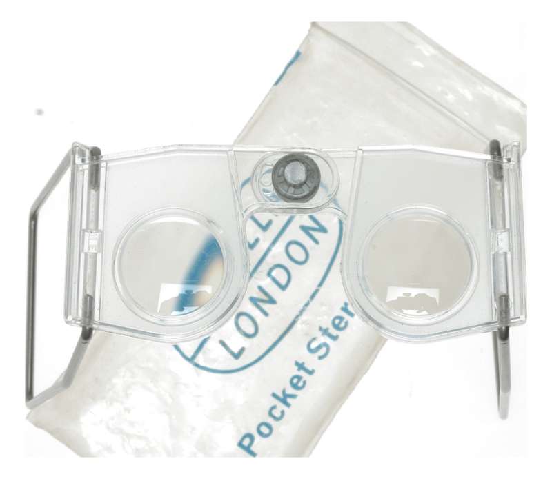 Casella London Pocket Stereoscope Lens Viewfinder Accessory