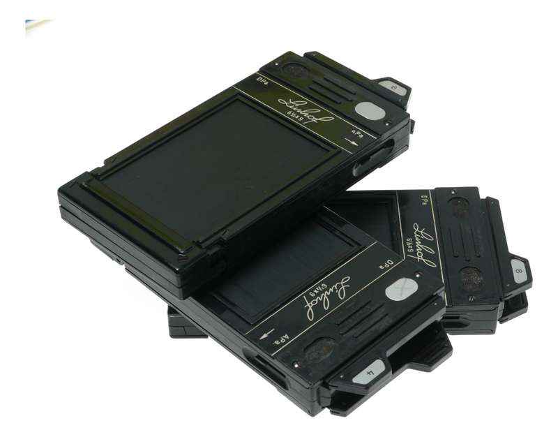 Linhof 6x9 Medium Format Film Camera Plate Holders Set of 3