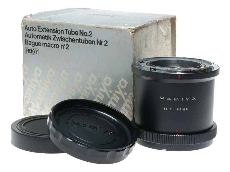 Mamiya RB67 Auto Extension Tube No.2 for 82mm Lens Japan