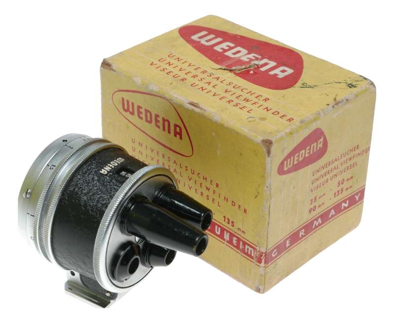 Wedena Universal Viewfinder 35mm to 90mm Lenses - German