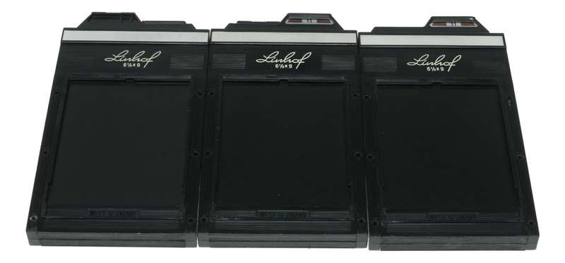 Linhof 6x9 film plate holders Medium Format Cameras from