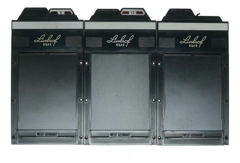 Linhof 6x9 film plate holders Medium Format Cameras from