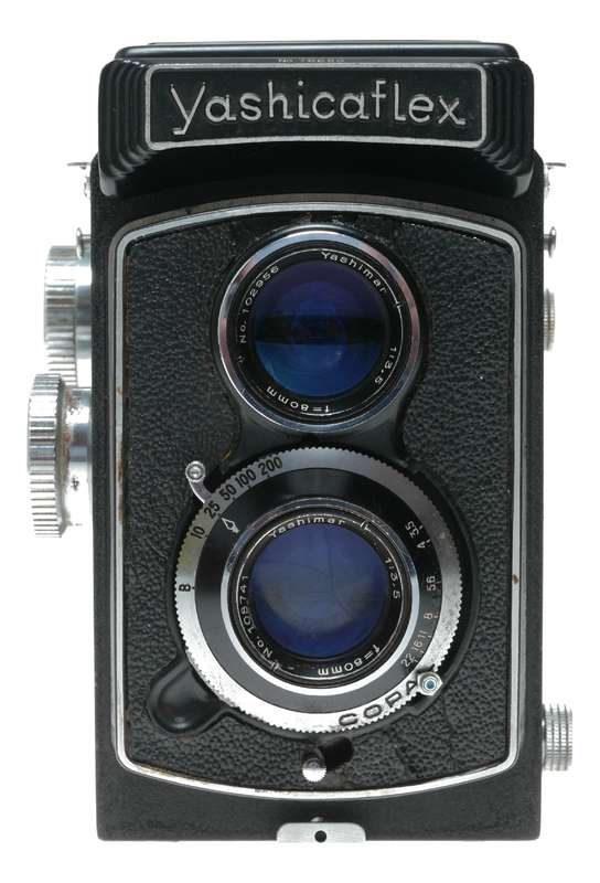 Yashicaflex TLR Camera with Yashimar 80mm f/3.5 Lens