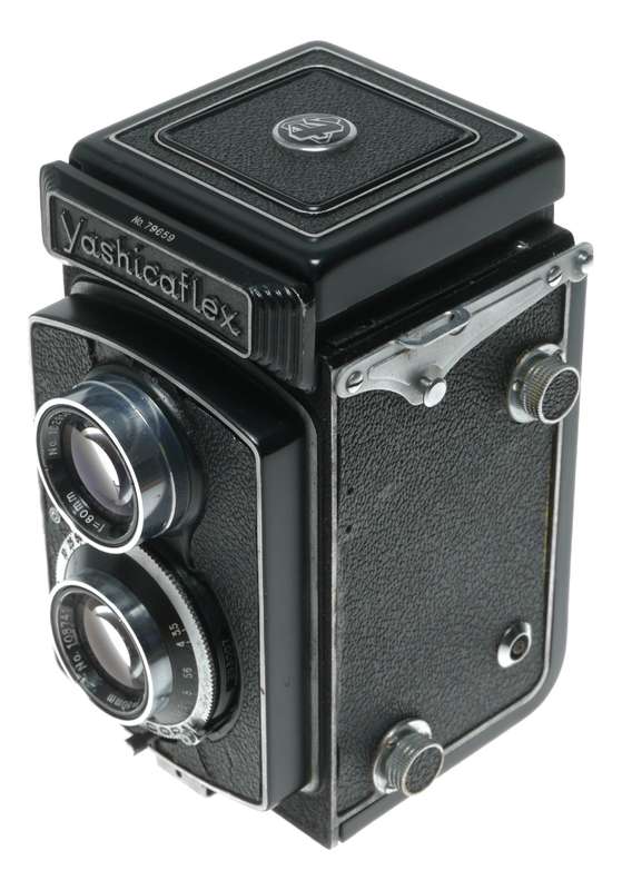 Yashicaflex TLR Camera with Yashimar 80mm f/3.5 Lens