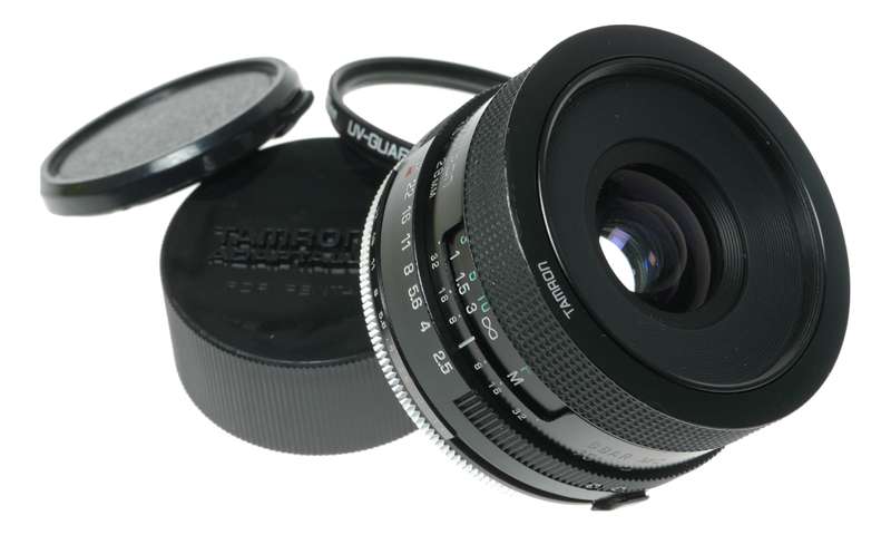 Tamron Adaptall 2 28mm f/2.5 Manual Focus Lens Pentax K