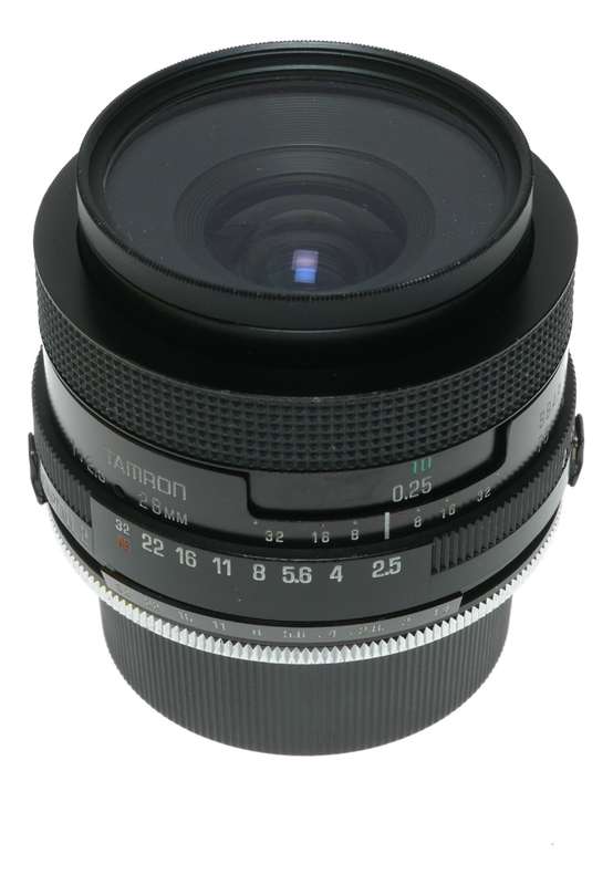 Tamron Adaptall 2 28mm f/2.5 Manual Focus Lens Pentax K
