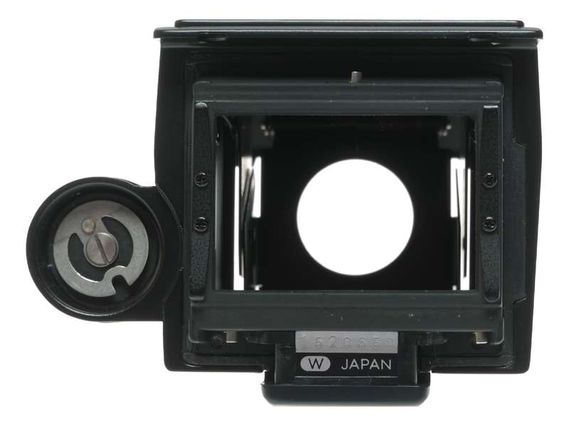 Minolta SLR black paint flip up viewfinder 35mm Film Camera