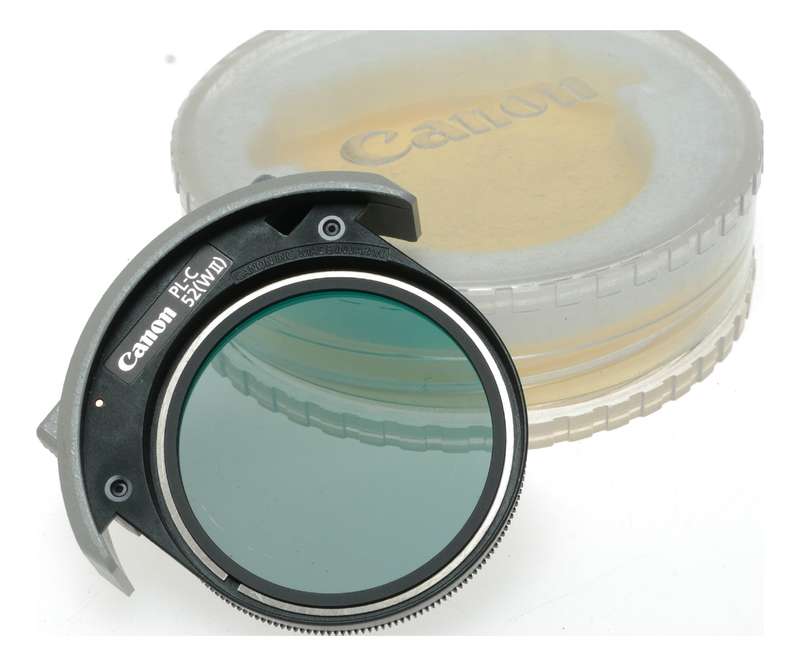 Canon PL-C 52 Circular Polarizing Filter for Lens