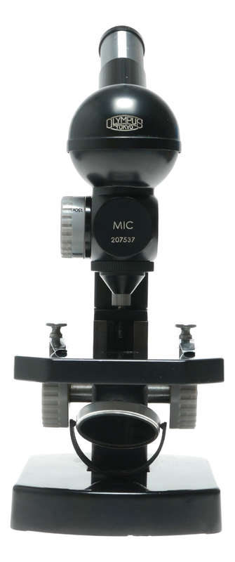 Olympus Microscope with 150X Magnification Made in Japan